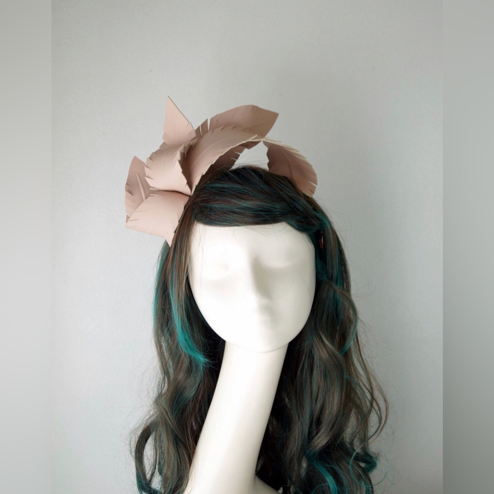 Leather Fascinator